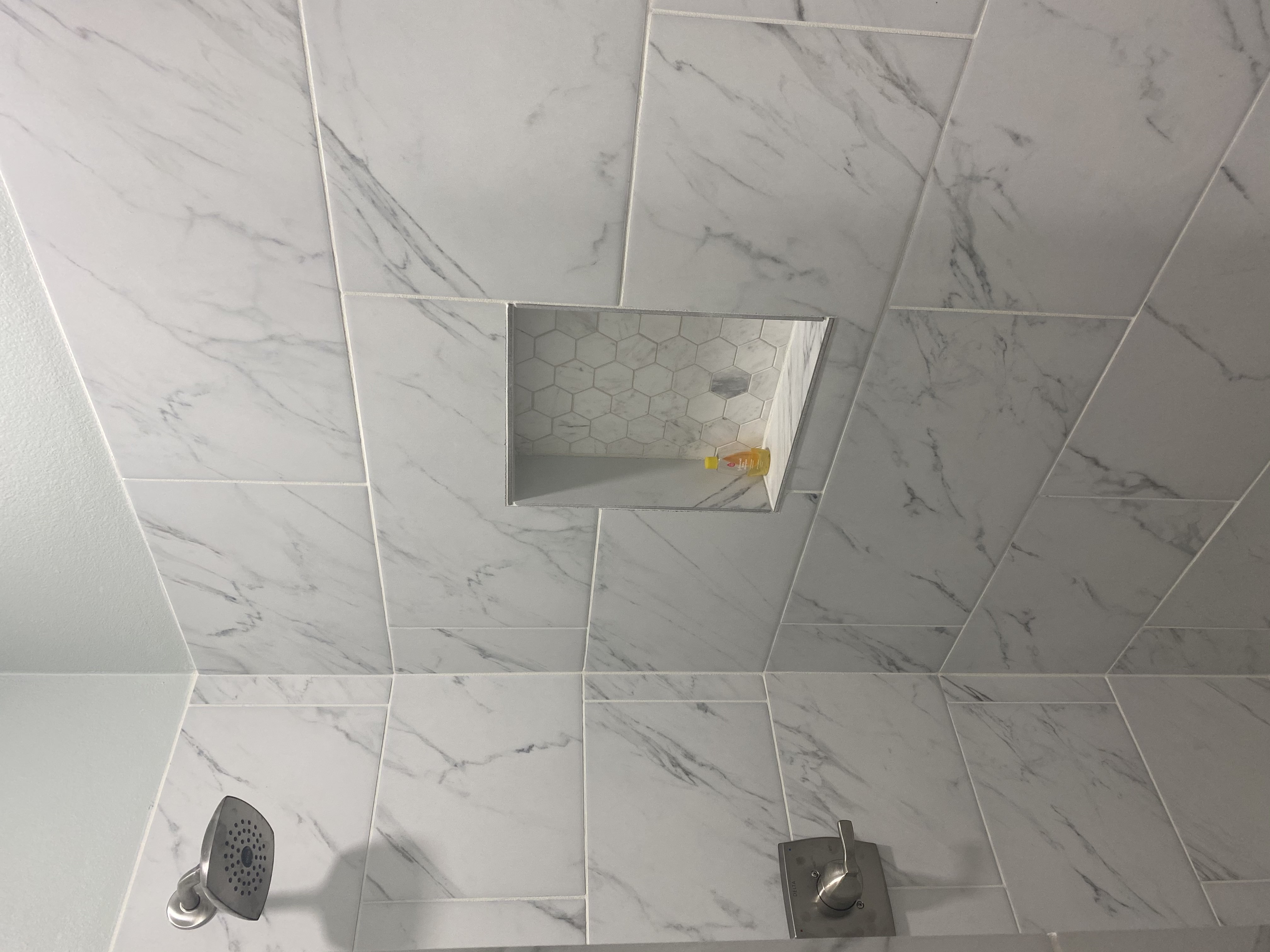 remodel shower marble